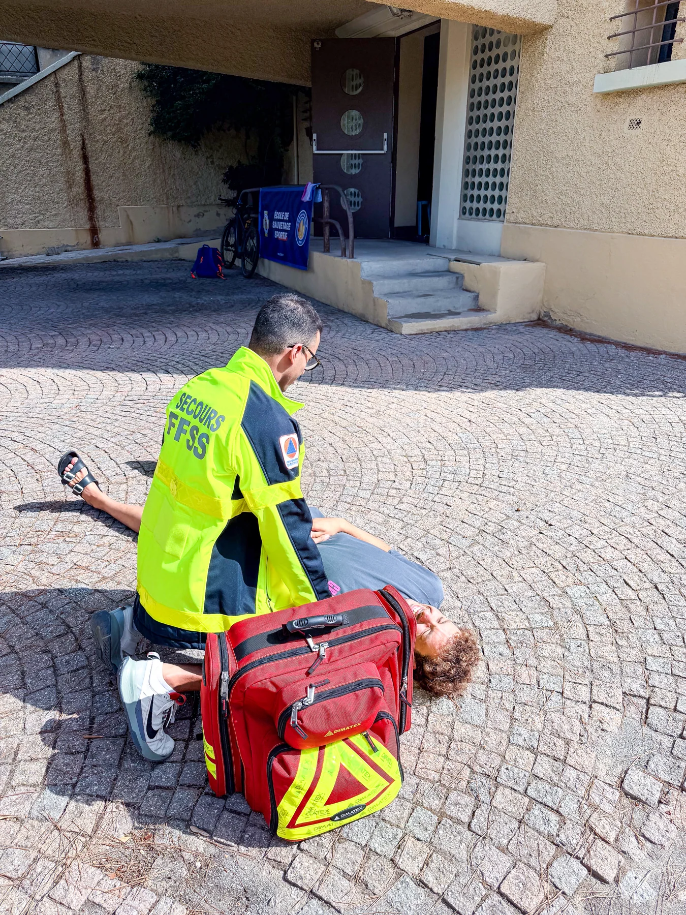 Le matériel de secours du Cercle
